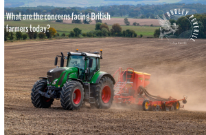 What are the major concerns facing British farmers today?